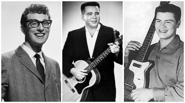 Buddy Holly, The Big Bopper y Ritchie Valens