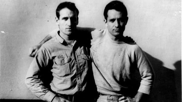 Neal Cassady y Jack Kerouac