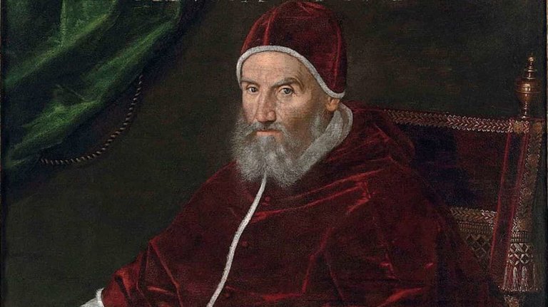 Gregorio XIII, por Lavinia Fontana (Fuente: wikimedia)