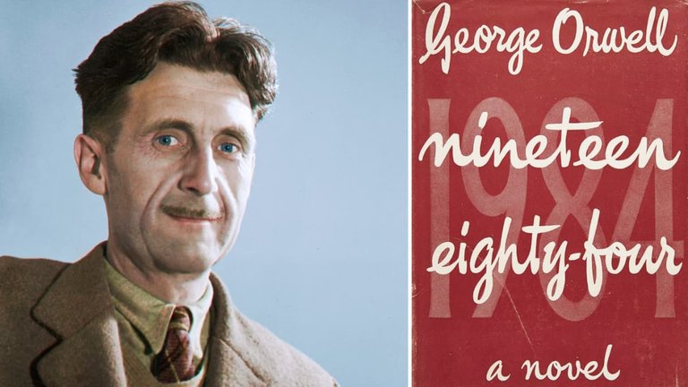 George Orwell y la primera edición de "1984"