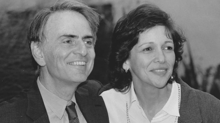 Carl Sagan y Ann Druyan (Fuente. portada carlsagan.com)